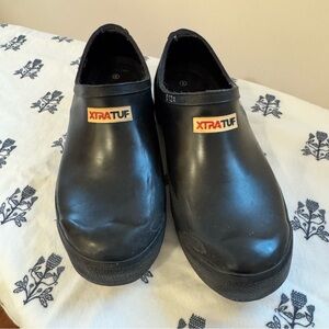 XTRATUF Women's Black Slip-On Mules